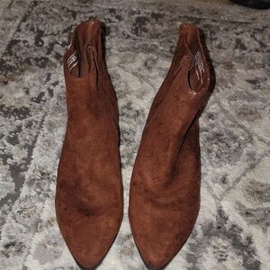 Target Brown Ankle Booties
